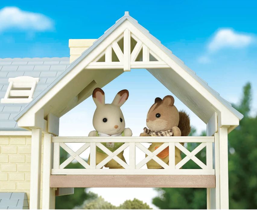 CALICO CRITTERS COFFRET CADEAU MAISON BLUEBELL (COTTAGE) POUPÉES